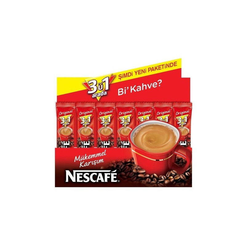 İstoç Toptan Nescafe 3 ü 1 Arada 96 lı